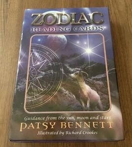 Zodiac Reading Cards Guidance from the Sun, Moon and Stars, Tarot, Astrology, VG - Picture 1 of 4