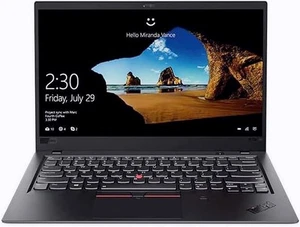 Lenovo Thinkpad X1 Carbon6th Gen Intel Core i7-8650U 1.90GHz 16GB RAM 512GB - Afbeelding 1 van 10
