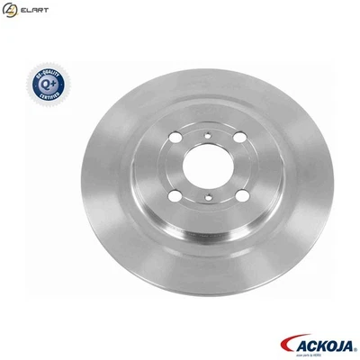 2x BRAKE DISC A70-40013 FOR TOYOTA YARIS/Hatchback/Van/VITZ/VIOS YARIS/VITZ 1.0L - Image 1 of 4
