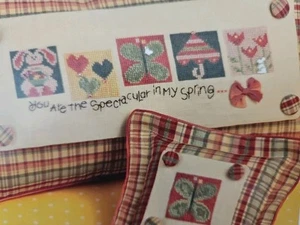 Trail Creek Farm SPECTACULAR IN MY SPRING Counted Cross Stitch Pattern #052 - Picture 1 of 3