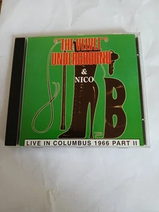 VELVET UNDERGROUND NICO LIVE IN COLUMBUS 1966 PART 2 CD ORIGINAL 5 LINE UP - Picture 1 of 2