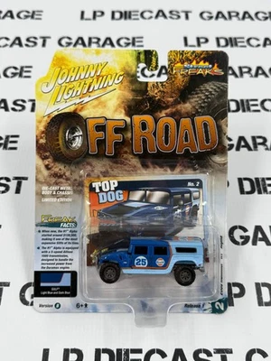 Johnny Lightning 2006 Hummer H1 Alpha azul oscuro Golfo 1:64 diecast Foto 1 de 2
