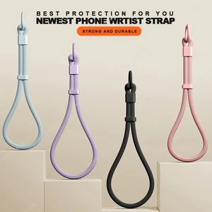 Adjustable Phone Lanyard Universal Anti-Lost Bracelet Phone Wrist Strap - Photo 1 sur 20