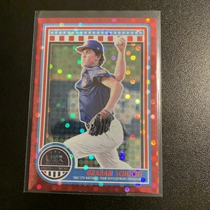 2025 Panini Stars & Stripes USA Red #177 GRAHAM SCHLICHT /199 STANFORD COMMIT - Picture 1 of 2