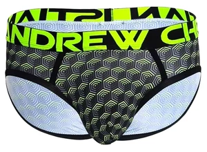 Calzoncillo Andrew Christian Oasis: negro y verde - 92539 - mediano, grande y X-grande - Imagen 1 de 22