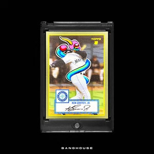 1/1 KEN GRIFFEY JR ๐ฅ TOPPS PROJECT 70 UNDEFEATED SSP ๐ฅ PENINI: ONE OF ONE ART - Picture 1 of 17