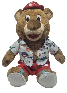 CAMISETA Y PANTALONES CORTOS HAVEN HOLIDAYS BRADLEY BEAR FISH PELUCHE 13" PELUCHE SUAVE PELUCHE - Imagen 1 de 14