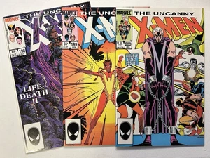 Marvel Uncanny X-Men #s 198, 199 y 200 (lote de 3 cómics) - Imagen 1 de 7