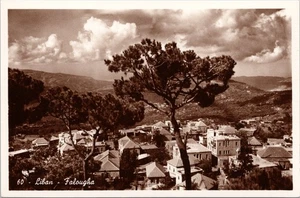 Postal RPPC Líbano (Liban) Falougha vista aérea - Imagen 1 de 2