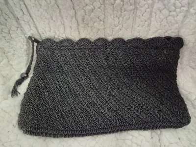 vintage crochet handbag - 80's - by Cadaz - Image 1 of 4