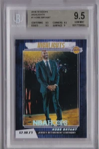 Kobe Bryant 2018-19 Hoops Highlights #H-1 BGS 9.5 - Bild 1 von 2