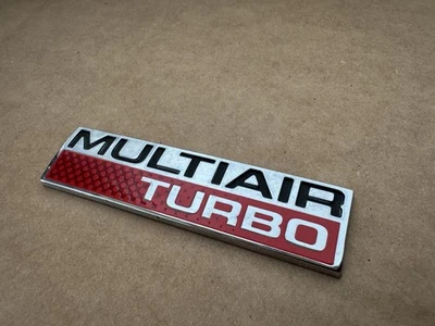 FREE SHIPPING OEM 2013-2016 Dodge Dart Multiair Turbo Rear Emblem Badge - Изображение 1 из 2