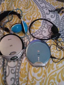 Slick CD-566 Personal CD player And Durabrand Model CD-855. Excellent Condition  - Picture 1 of 9