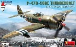 MINI ART 1/48 P-47D-28RE THUNDERBOLT. FREE FRENCH AIR FORCE. BASIC KIT - Immagine 1 di 2