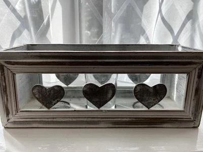 Candelabro corazón rústico decoración Foto 1 de 2