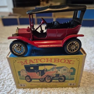 Vintage Lesney - 1911 Model T Ford Matchbox “Models of YesterYear" Y-1 - Picture 1 of 6