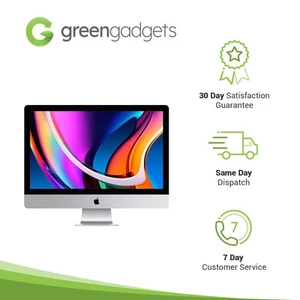 Apple iMac 27" 2020 5K AIO Desktop i5-10600 16GB 512GB Radeon Pro 5300 Excellent - Picture 1 of 5
