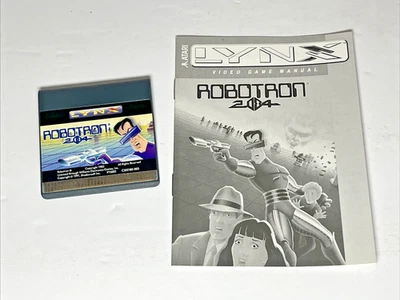 ROBOTRON 2084 SPACE GAME ATARI LYNX W/Manual USA RELEASE - Image 1 of 4