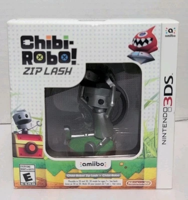Chibi Robo Zip Lash Juego Nintendo 3DS con Chibi Robo Amiibo Figura Nuevo Precintado Foto 1 de 4