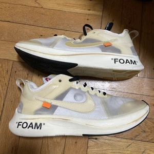 Off White x Nike Zoom Fly SP The Ten - Size 9.5 - AJ4588 100 - Picture 1 of 10