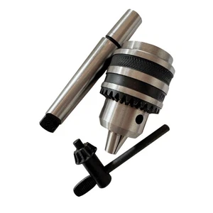 10mm Woodturners Drill Chucks with MT2 Morse Taper Arbor and Chuck Key. M0412 - Picture 1 of 3