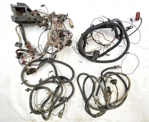 1975 Jeep CJ5 wiring harness compete dash V8 engine tail light head light - Picture 1 of 24