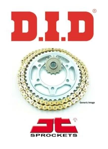 Kit catena X-Ring oro Honda CB1000 F BIG 1 93-98 DID ZVMX e pignone rapido JT - Foto 1 di 4