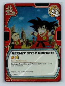 Dragon Ball Z CCG - Hermit Style Uniform TE-038 - FOIL - Bandai The Awakening - Picture 1 of 2