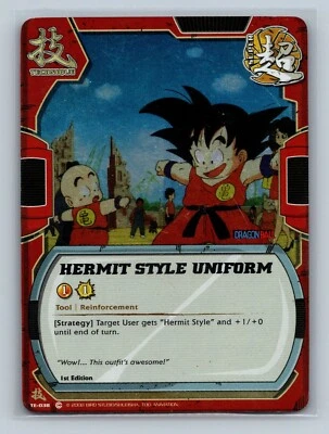 Dragon Ball Z CCG - Hermit Style Uniform TE-038 - FOIL - Bandai The Awakening - Image 1 of 2