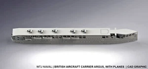 1:1250 HMS Argus (with planes) - Foto 1 di 1