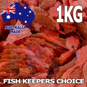 FKC Tropical & Cichlid Colour Enhancing Flake Aquarium Fish Food Flakes 1KG - Picture 1 of 6