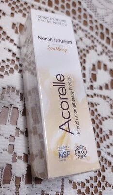 Infusión Acorelle NEROLI - 1,0 fl. OZ - EDP Perfume de Aromaterapia Francesa NUEVO Foto 1 de 4