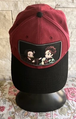 恶魔杀手 Activision 漫画 Kimetsu No Yaiba Nezuko & Tanjiro 平沿帽 — 第 1/4 张图片