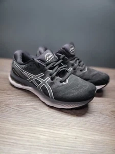 Zapatillas para correr Asics Gel Nimbus 23 para mujer talla 10 negras blancas - Imagen 1 de 10