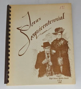 Texas Sesquicentennial Coppell High School & Middle School PTA 1986 Cookbook - Picture 1 of 6
