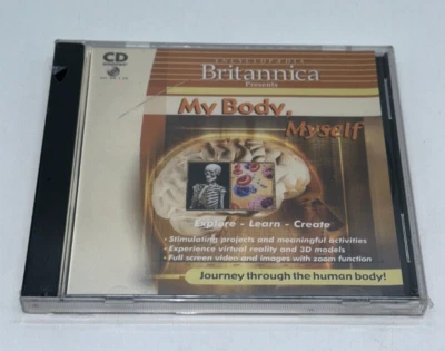 ENCYCLOPEDIA Britannica Presents My Body, Myself - Windows PC CD ROM, 2001 - NEW - Image 1 of 2