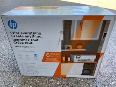 HP ENVY Inspire 7255e All-in-One Inkjet Printer, Color Mobile Print, Copy, Scan - Image 1 of 4