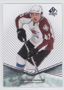 2011-12 SP Authentic Rookie Extended Series Cameron Gaunce #R16 Rookie RC