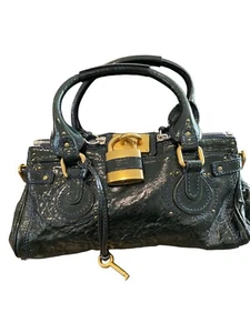 Chloe Paddington (navy Patent) - Picture 1 of 10