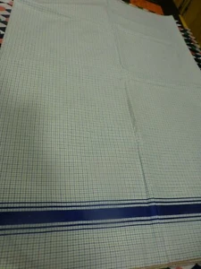 2m,40x0,85h neuf TISSUS carreaux vintage pour torchons , futur rideau cuisine ,  - Imagen 1 de 3
