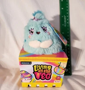 Neu Living on Veg Pilz Luella Plüschtier Ostern Russ pelzigblau lustiger Kerl Mädchen #7 - Bild 1 von 16