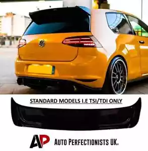 Spoiler tetto posteriore nero lucido stile VW Golf TSI TDI OSIR stivale labbro ala MK7/7.5! - Foto 1 di 12