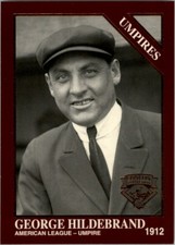 1994 CONLON COLLECTION TSN BURGUNDY - #1208 GEORGE HILDEBRAND