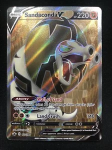 Pokemon - Sandaconda V - 175/198 - Arte completo - Chilling Reign - Casi nuevo/muy bueno - Imagen 1 de 2
