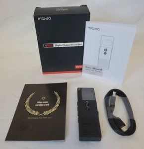 Mibao 16GB Profi Diktiergerät Diktiergerät für Vorträge mit MP3 Player - Bild 1 von 13