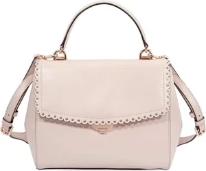 Michael Kors Ava Medium Leather Top Handle Satchel (Soft Pink) - Picture 1 of 7