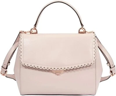 Cartera Michael Kors Ava mediana de cuero con asa superior (rosa suave) Foto 1 de 4