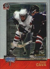 1998 Bowman Chrome CHL OPC International #18 Peter Cava