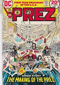 DC COMICS PREZ VOL. 1 #1 SEPTEMBER 1973 FAST P&P SAME DAY DISPATCH - Picture 1 of 1