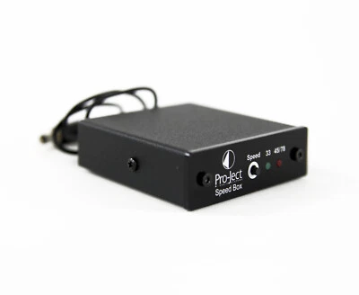 Pro-Ject Speed Box Motorsteuerung Geschwindigkeitsumschalter schwarz - image 1 of 4